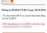 TỰ HỌC VỀ CƠ CHẾ NHÀ XUẤT KHẨU TỰ CHỨNG NHẬN XUẤT XỨ (R.E.X) KHI XUẤT HÀNG SANG THỊ TRƯỜNG CHÂU ÂU